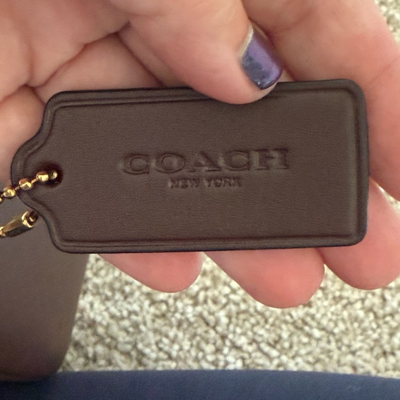 Coach Jonie 22 in Maple Brown with Brass Hardware - Picture 3 of 5